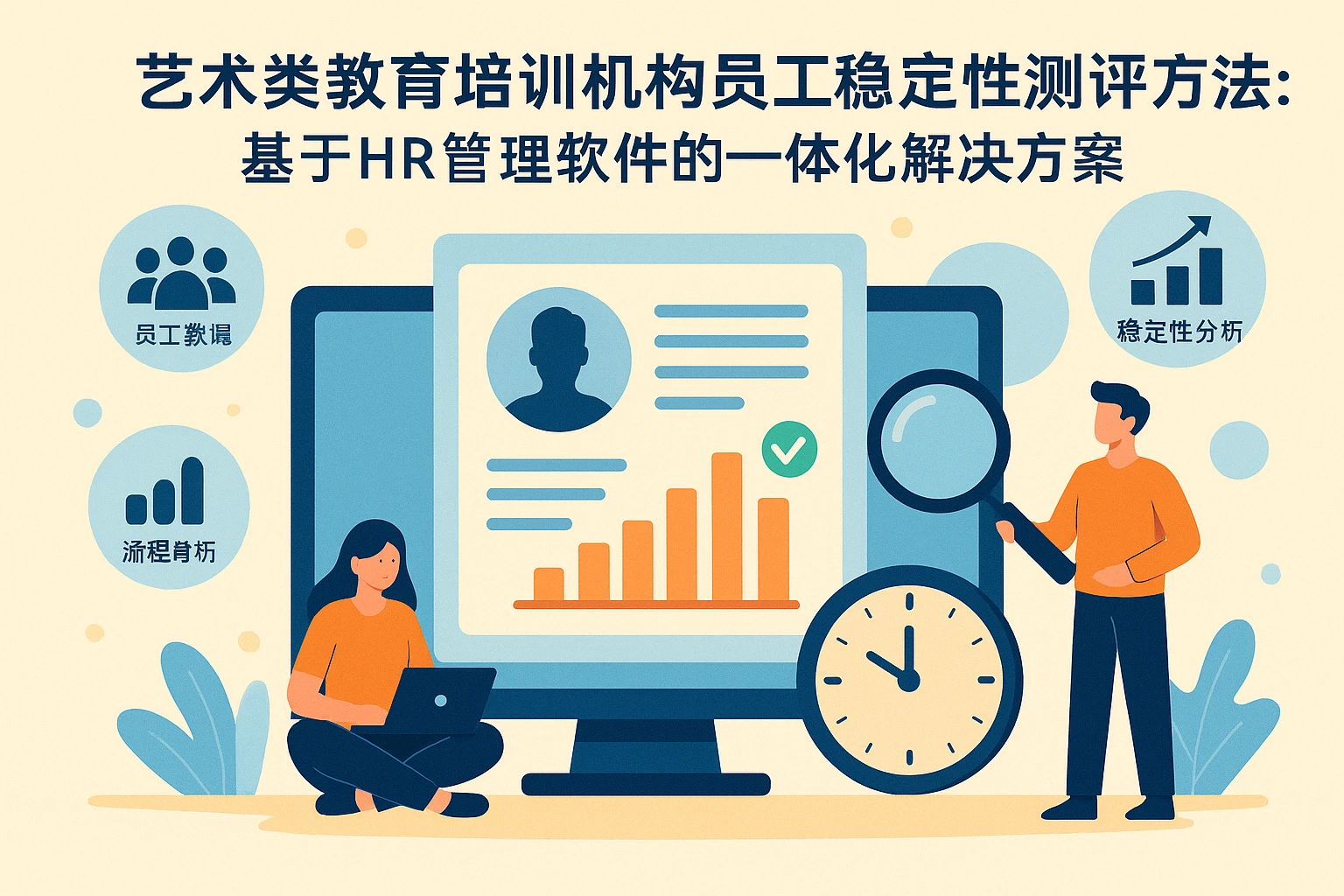 艺术类教育培训机构员工稳定性测评方法：基于HR管理软件的一体化解决方案