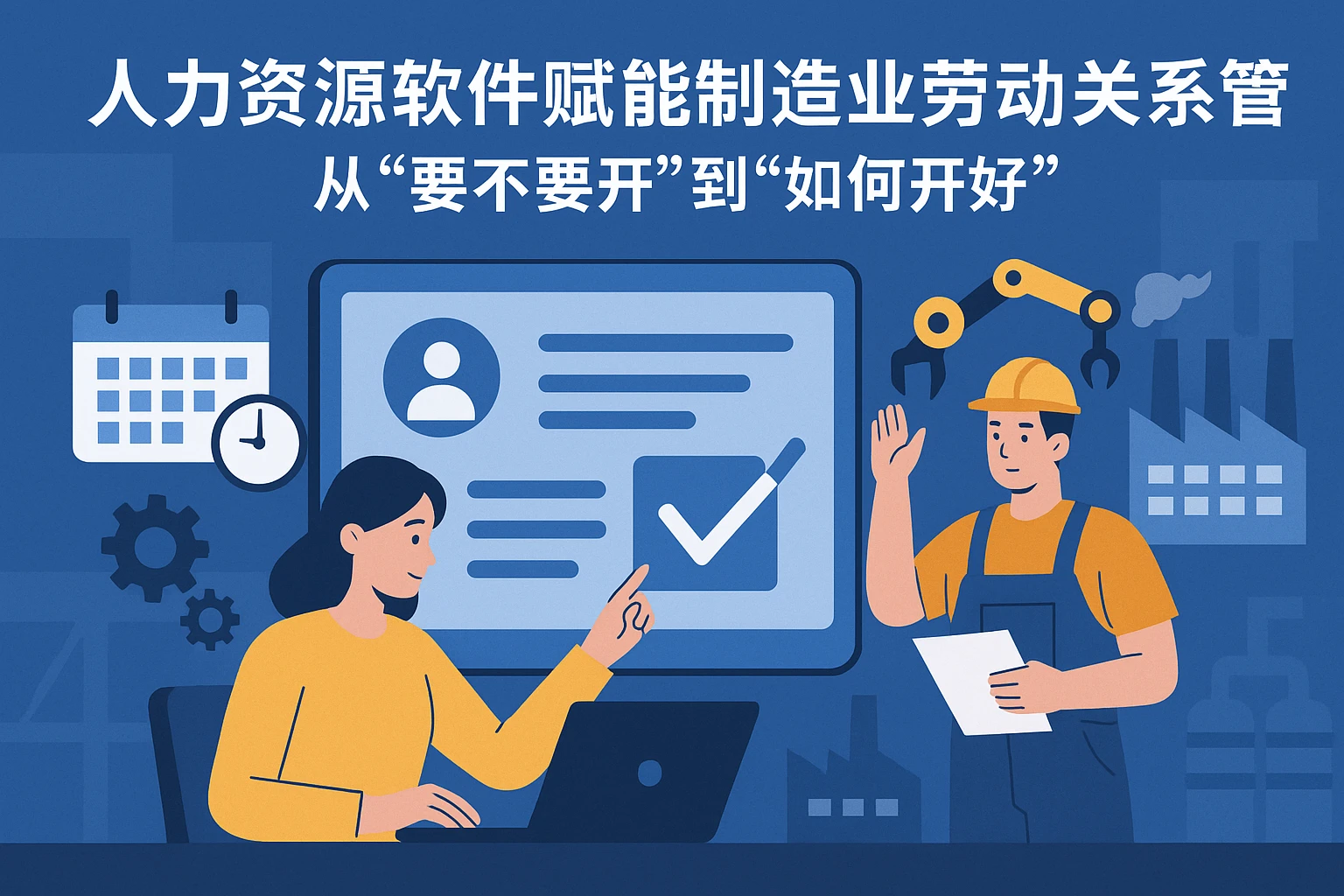 人力资源软件赋能制造业劳动关系管理：从“要不要开”到“如何开好”