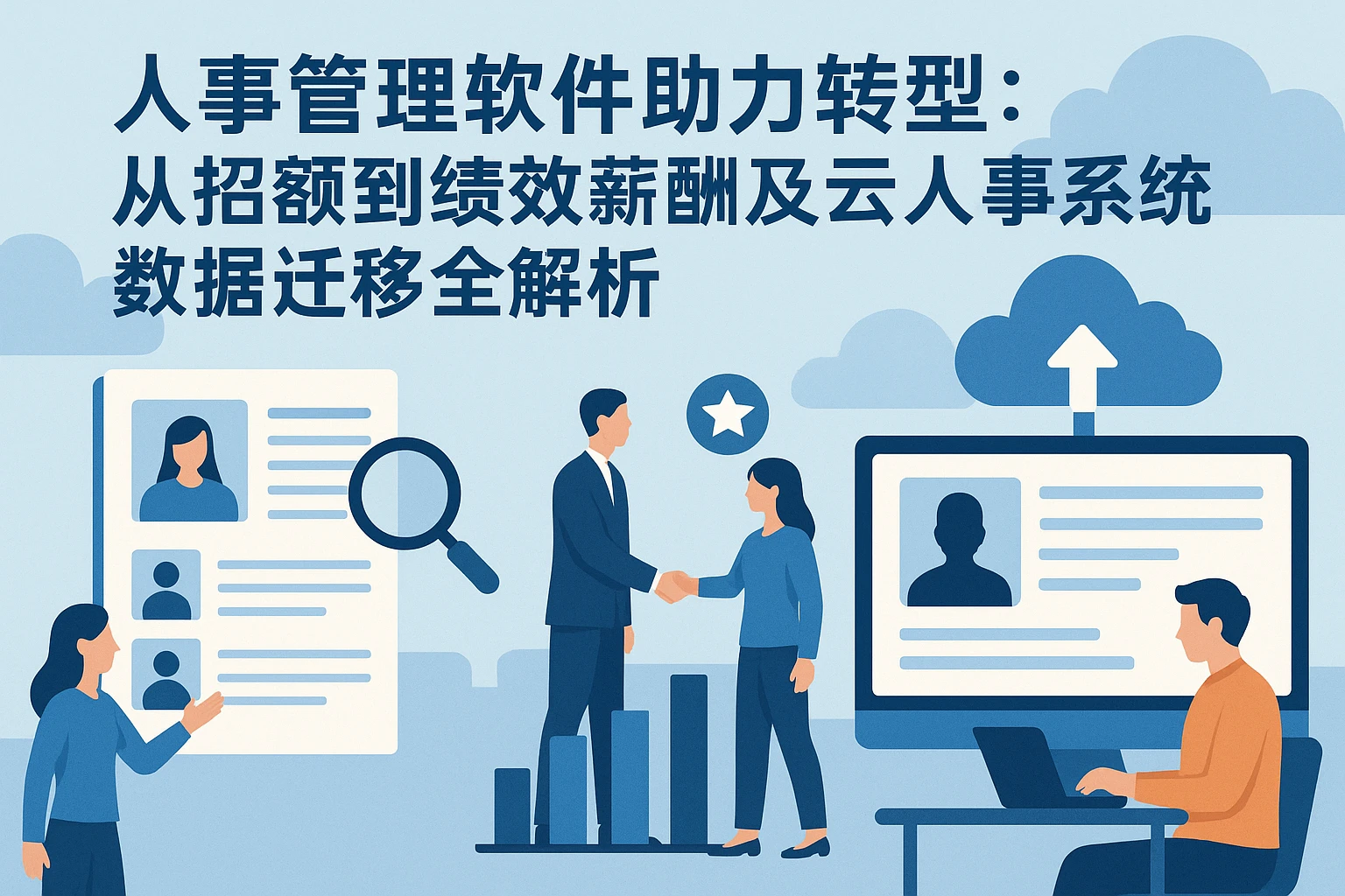 人事管理软件助力转型：从招聘到绩效薪酬及云人事系统数据迁移全解析