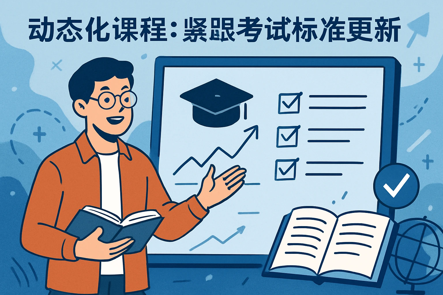 2. 动态化课程：紧跟考试标准更新