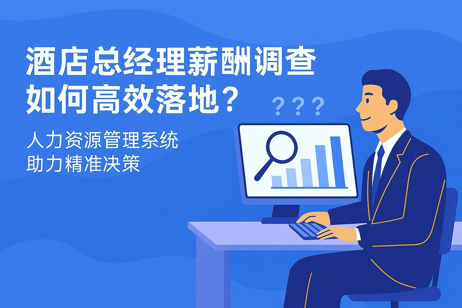 酒店总经理薪酬调查如何高效落地？人力资源管理系统助力精准决策