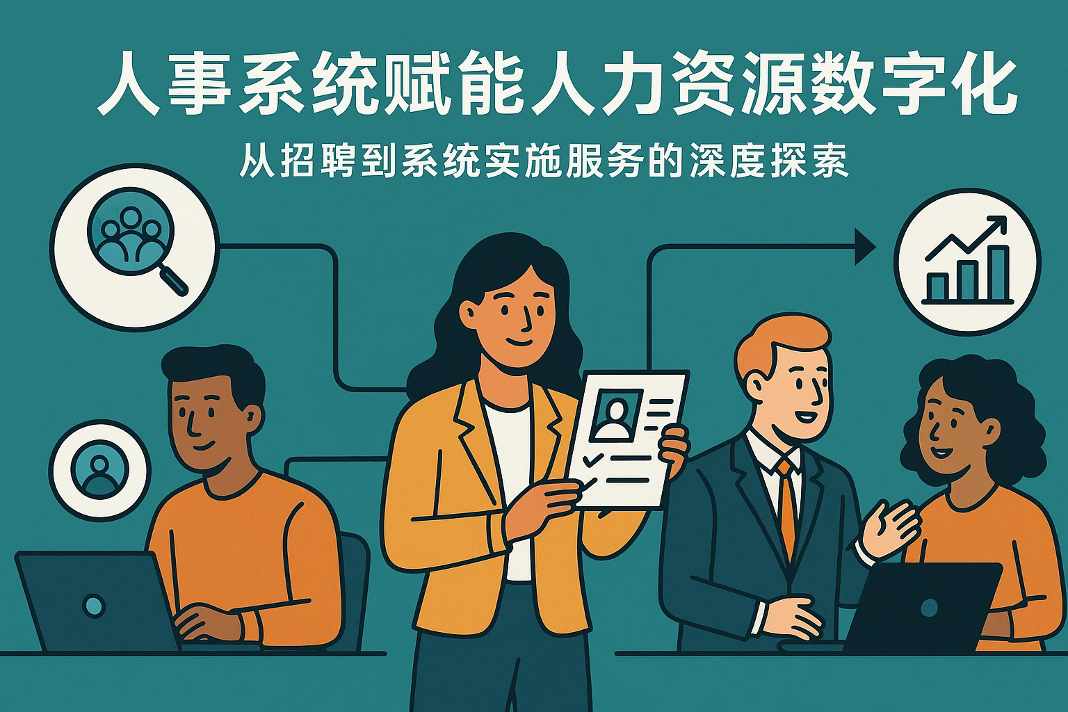人事系统赋能人力资源数字化转型：从招聘到系统实施服务的深度探索