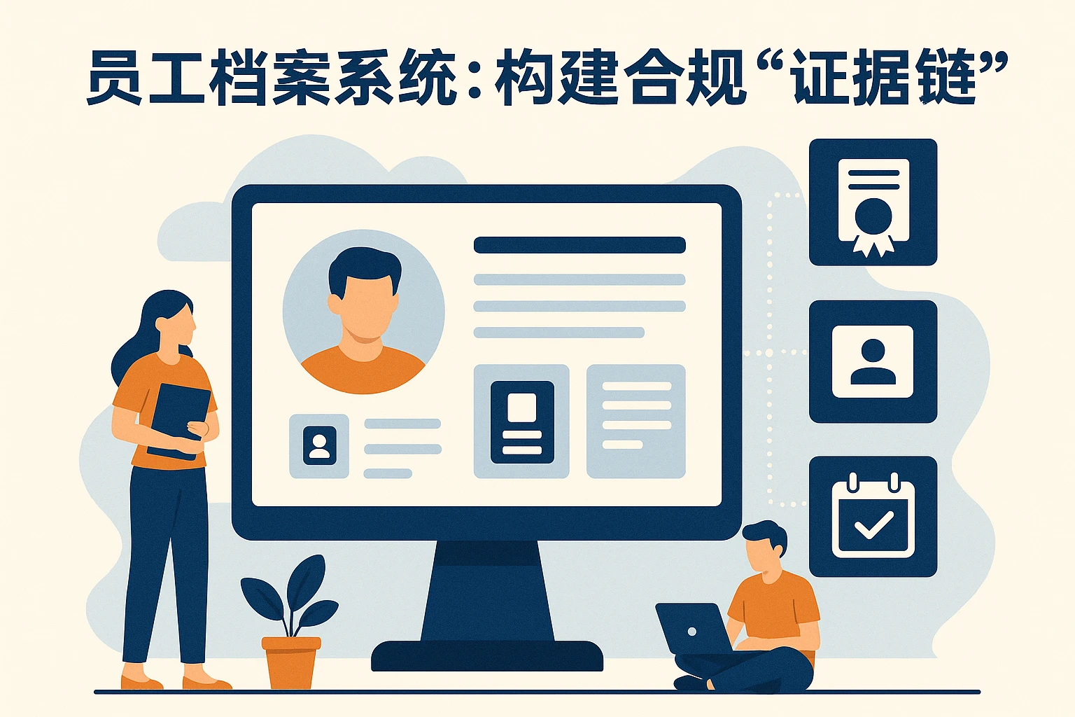 1. 员工档案系统：构建合规“证据链”