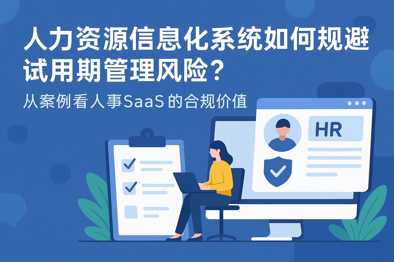 人力资源信息化系统如何规避试用期管理风险？从案例看人事SaaS的合规价值