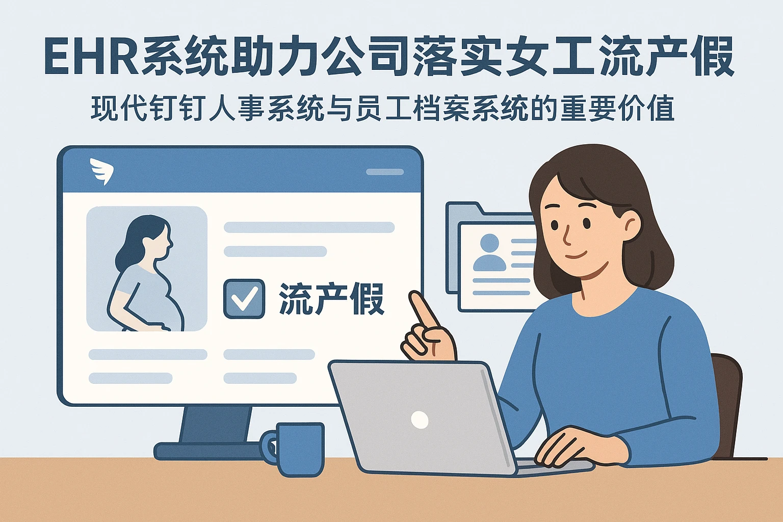 ehr系统助力公司落实女员工流产假政策——现代钉钉人事系统与员工档案系统的重要价值