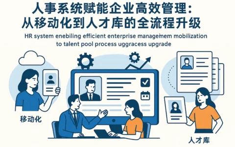人事系统赋能企业高效管理：从移动化到人才库的全流程升级