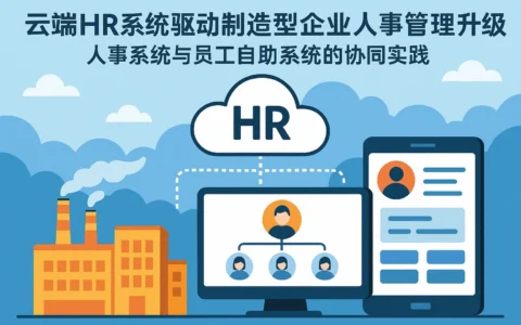 云端HR系统驱动制造型企业人事管理升级：人事系统与员工自助系统的协同实践