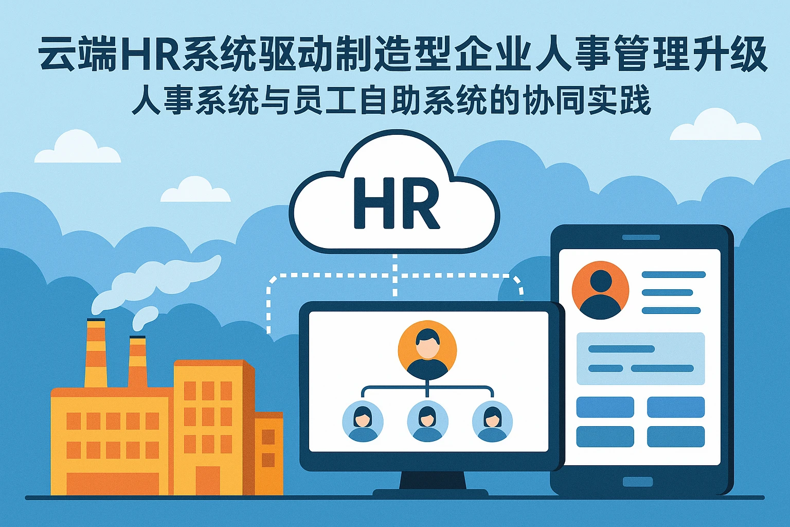 云端HR系统驱动制造型企业人事管理升级：人事系统与员工自助系统的协同实践
