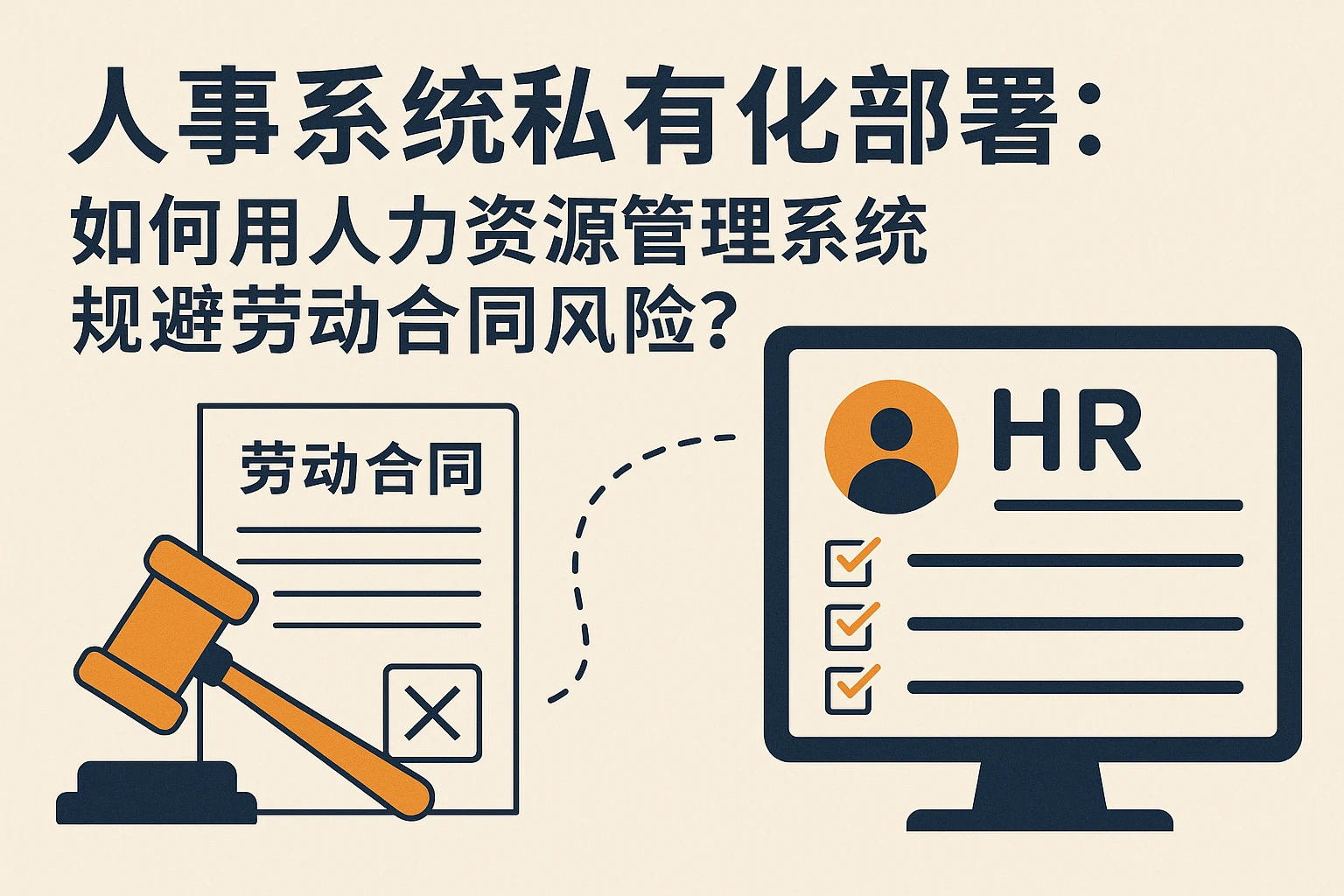 人事系统私有化部署：如何用人力资源管理系统规避劳动合同风险？