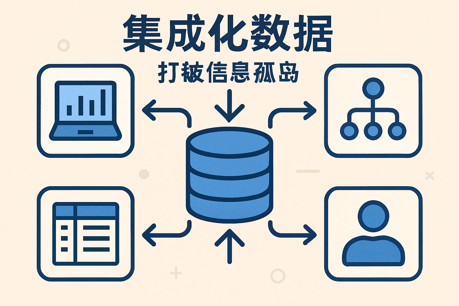 2. 集成化数据：打破信息孤岛