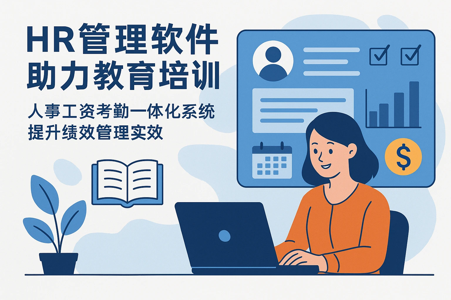 HR管理软件助力教育培训行业：人事工资考勤一体化系统提升绩效管理实效