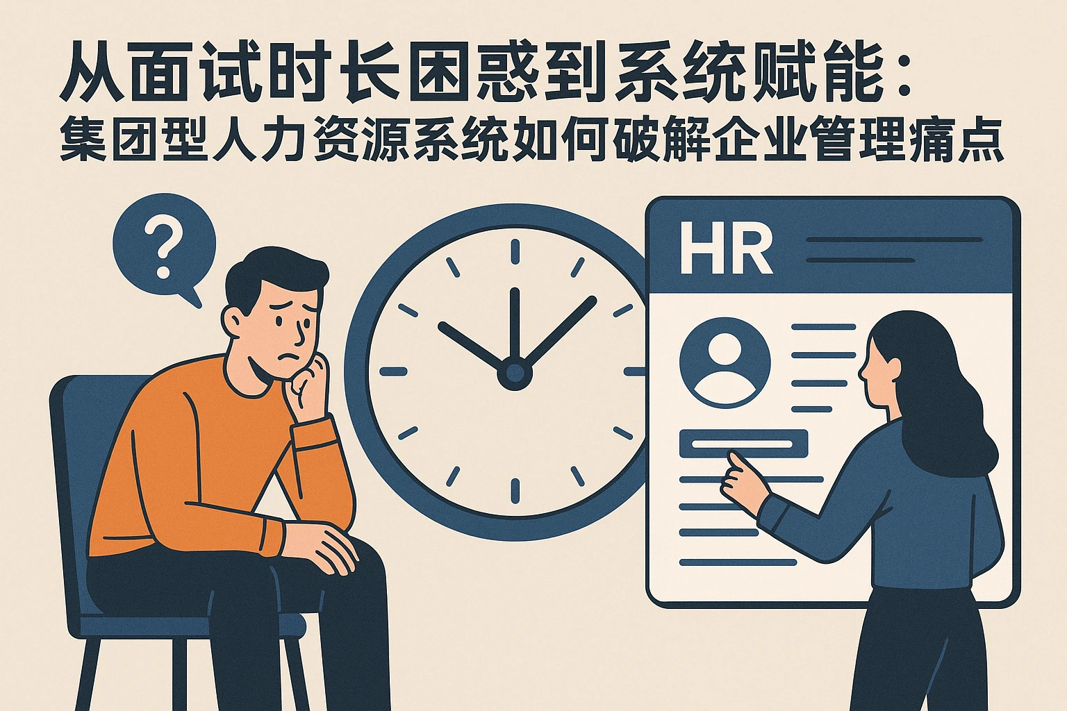 从面试时长困惑到系统赋能：集团型人力资源系统如何破解企业管理痛点
