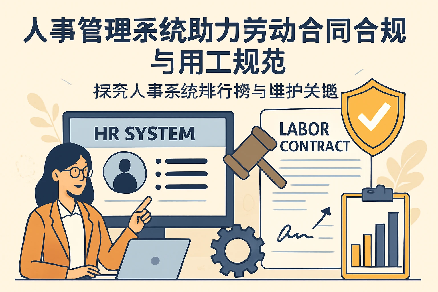人事管理系统助力劳动合同合规与用工规范——探究人事系统排行榜与维护关键