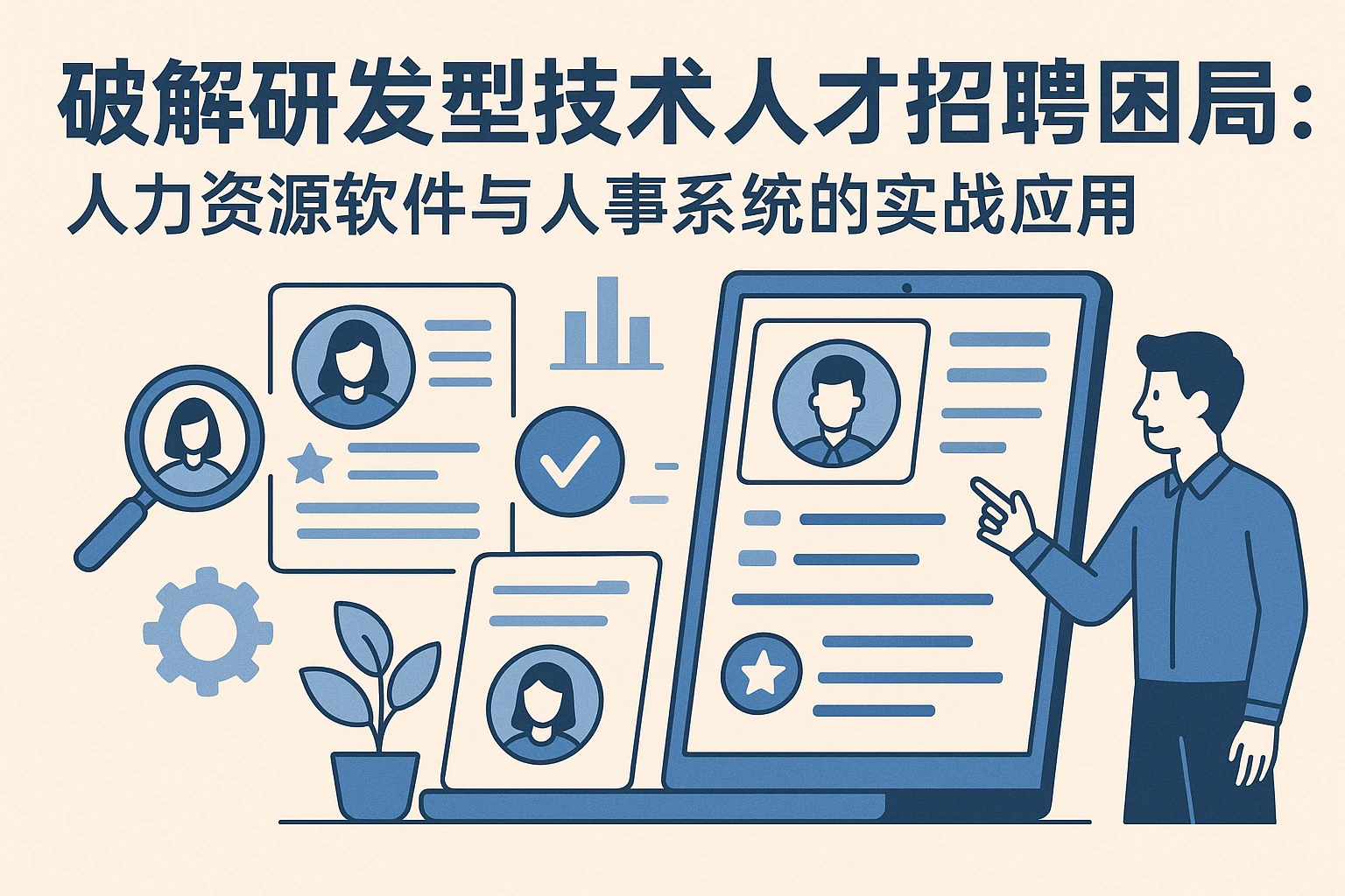 破解研发型技术人才招聘困局：人力资源软件与人事系统的实战应用