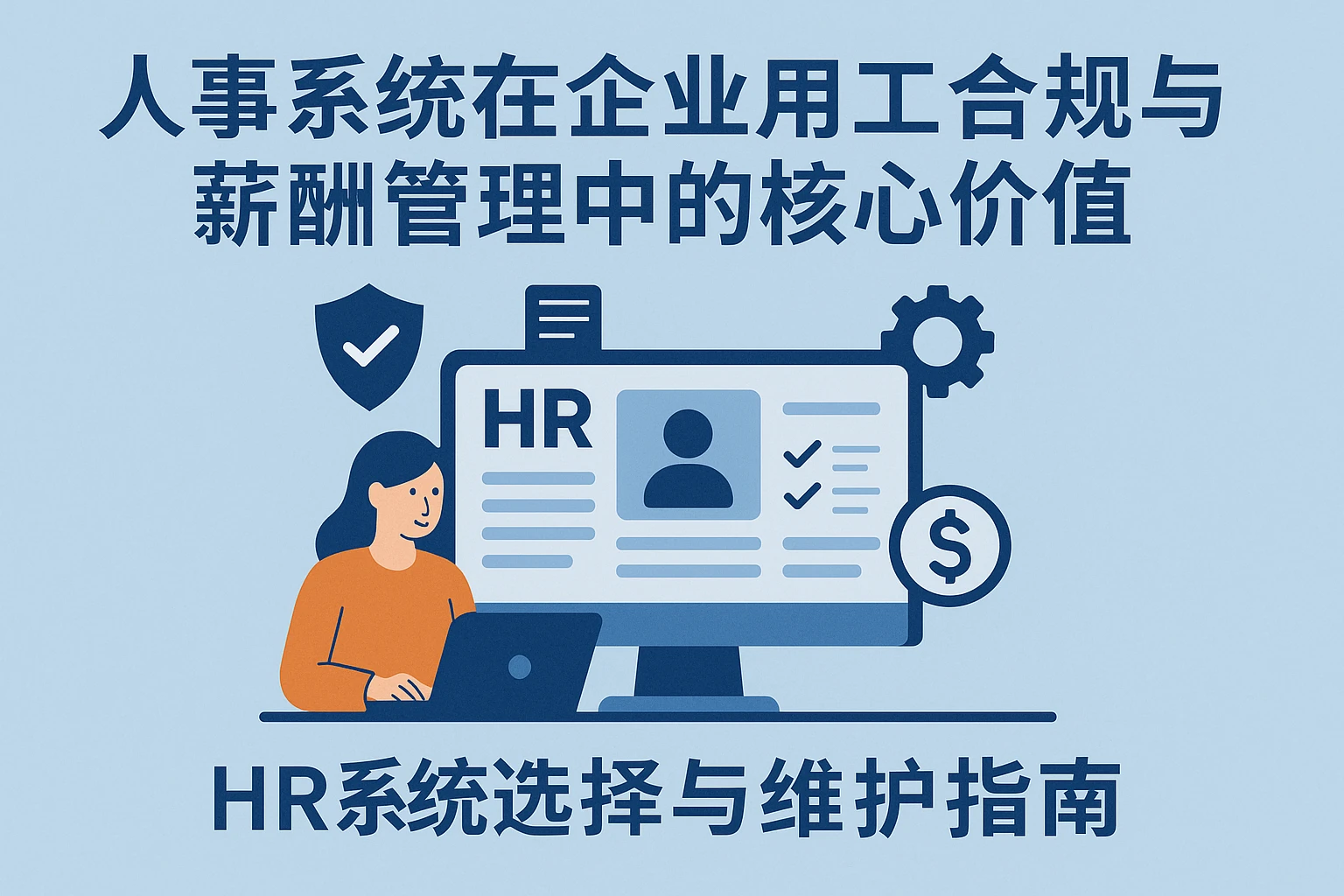 人事系统在企业用工合规与薪酬管理中的核心价值——HR系统选择与维护指南