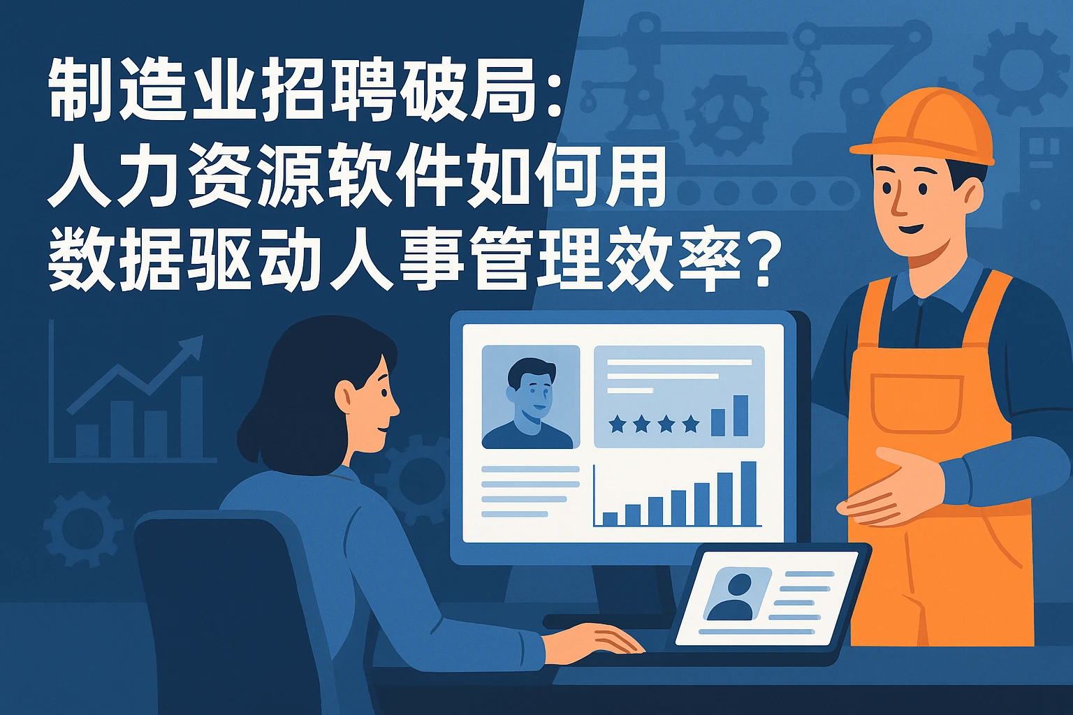 制造业招聘难破局：人力资源软件如何用数据驱动人事管理效率？