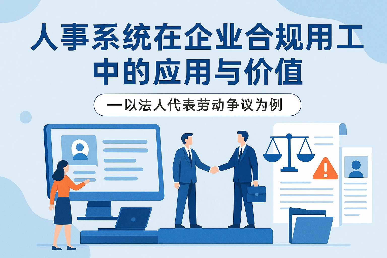 人事系统在企业合规用工中的应用与价值——以法人代表劳动争议为例