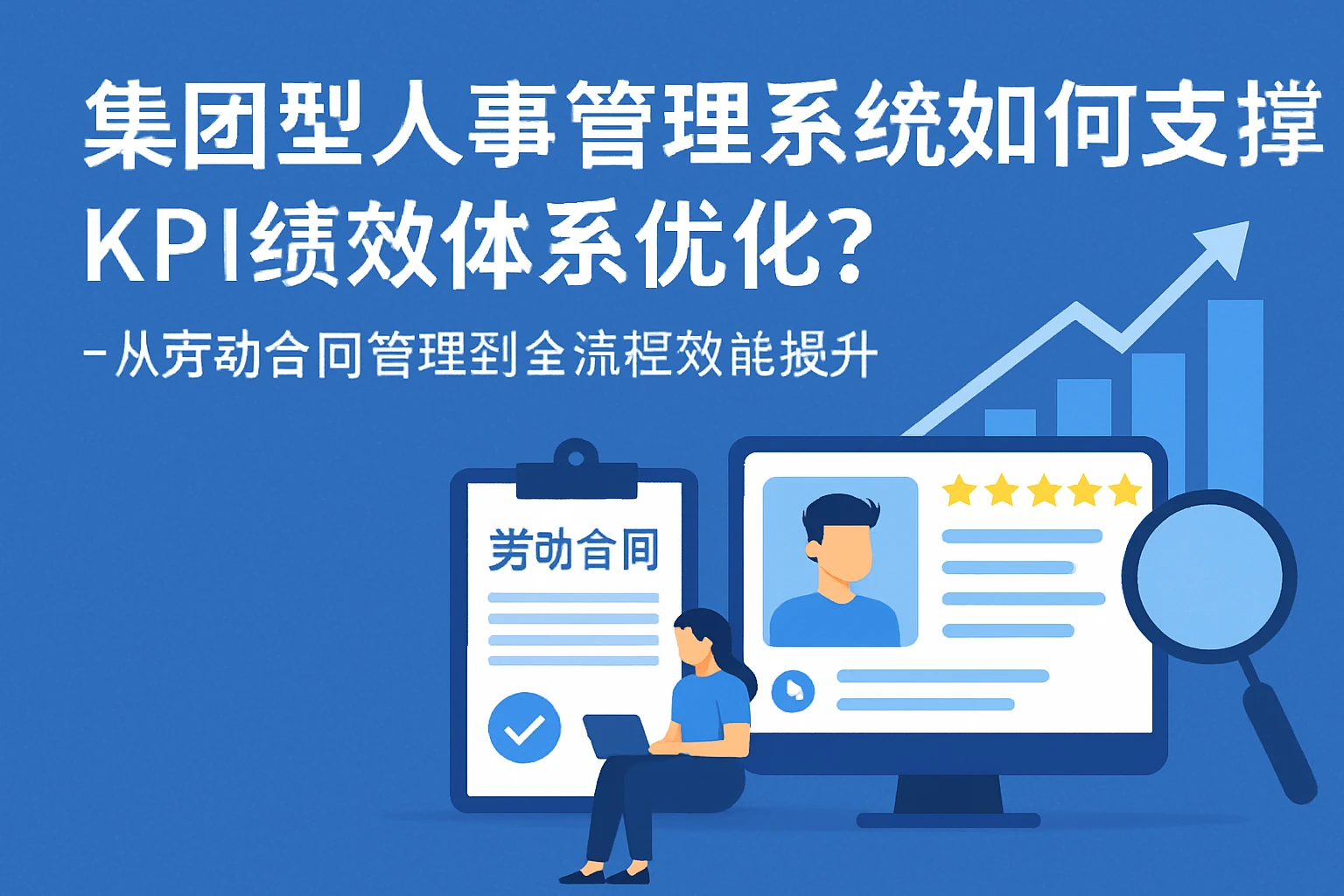 集团型人事管理系统如何支撑KPI绩效体系优化？——从劳动合同管理到全流程效能提升