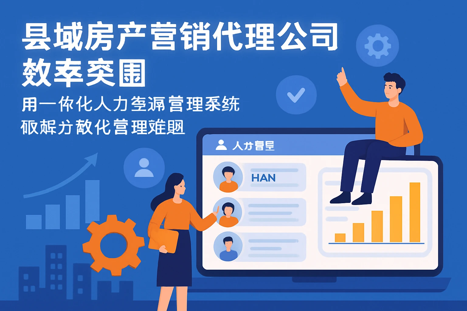 县域房产营销代理公司的效率突围：用一体化人力资源管理系统破解分散化管理难题