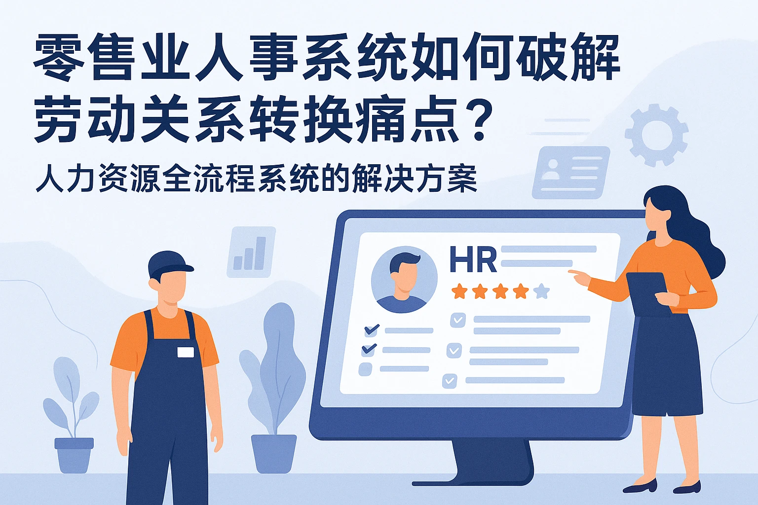零售业人事系统如何破解劳动关系转换痛点？人力资源全流程系统的解决方案