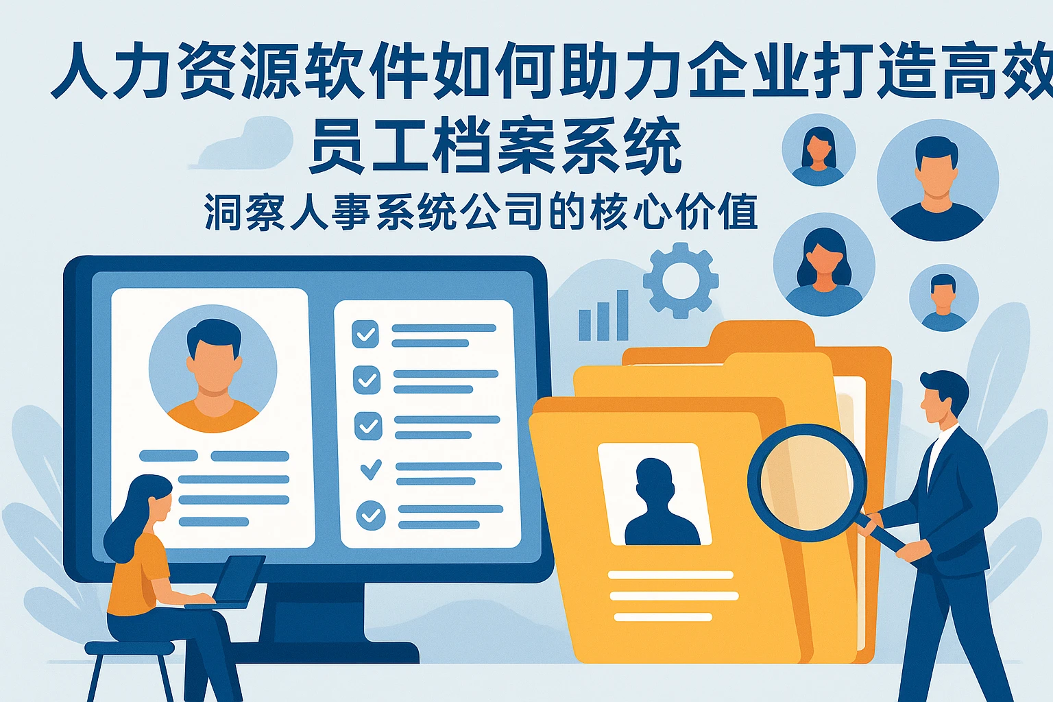 人力资源软件如何助力企业打造高效员工档案系统——洞察人事系统公司的核心价值