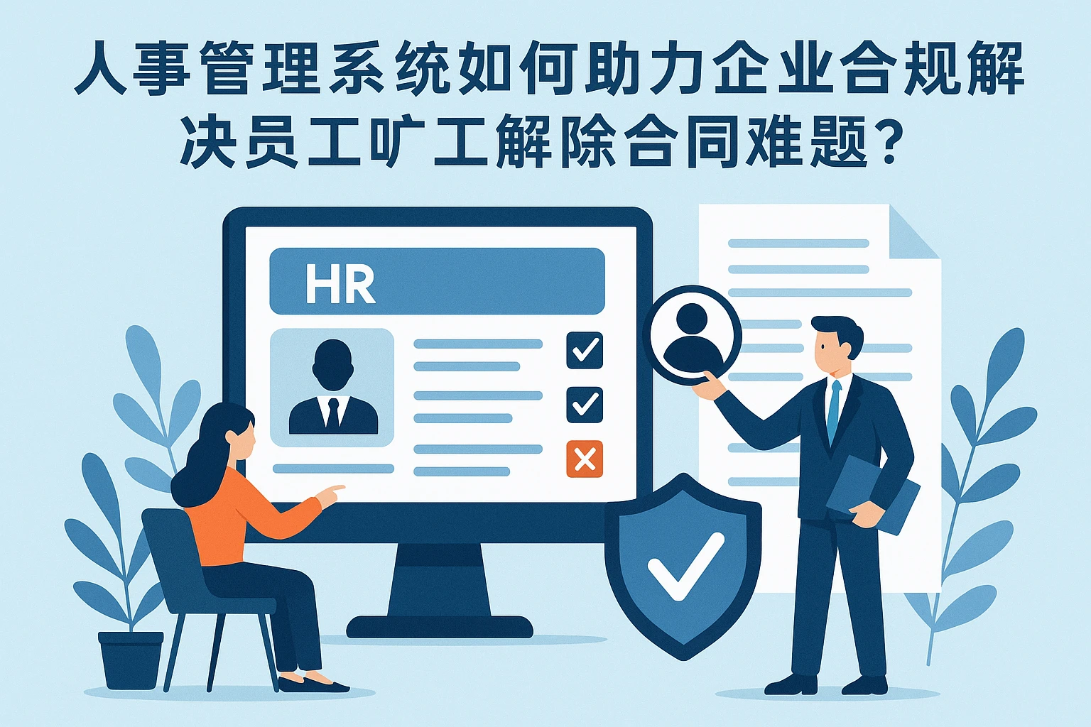 人事管理系统如何助力企业合规解决员工旷工解除合同难题？
