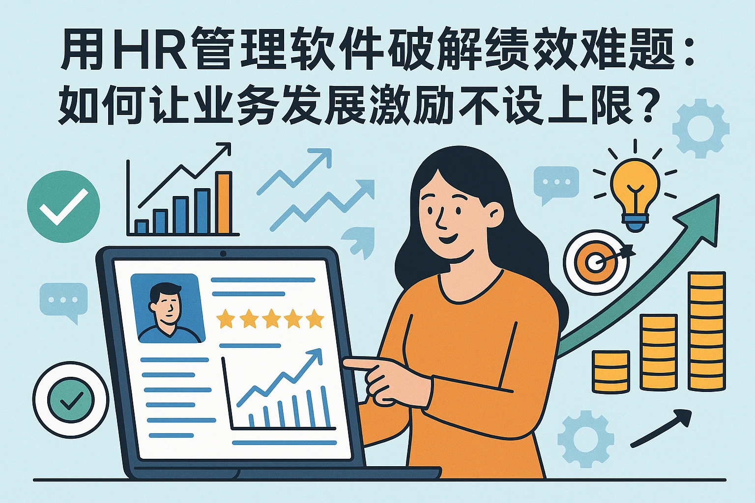 用HR管理软件破解绩效难题：如何让业务发展激励不设上限？