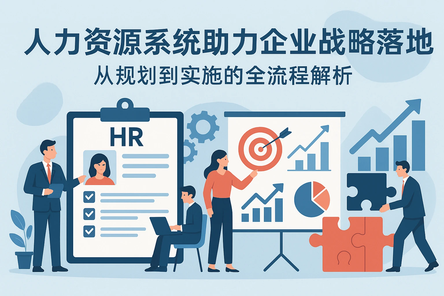人力资源系统助力企业战略落地：从规划到实施的全流程解析