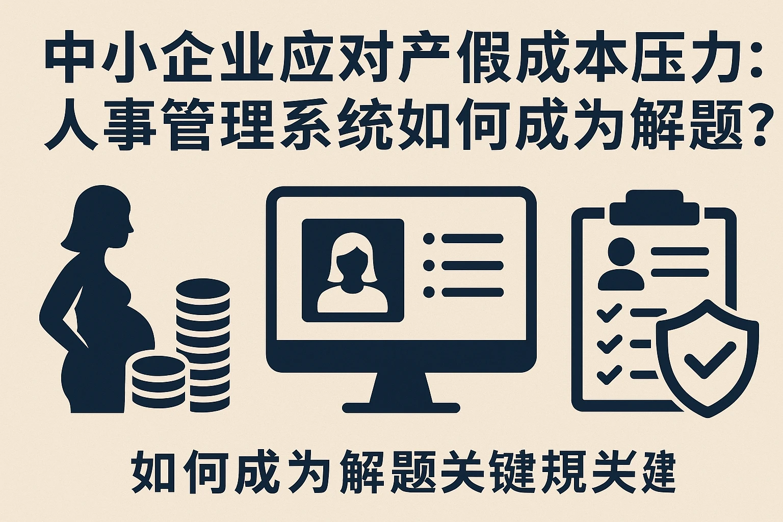 中小企业应对产假成本压力：人事管理系统如何成为解题关键？