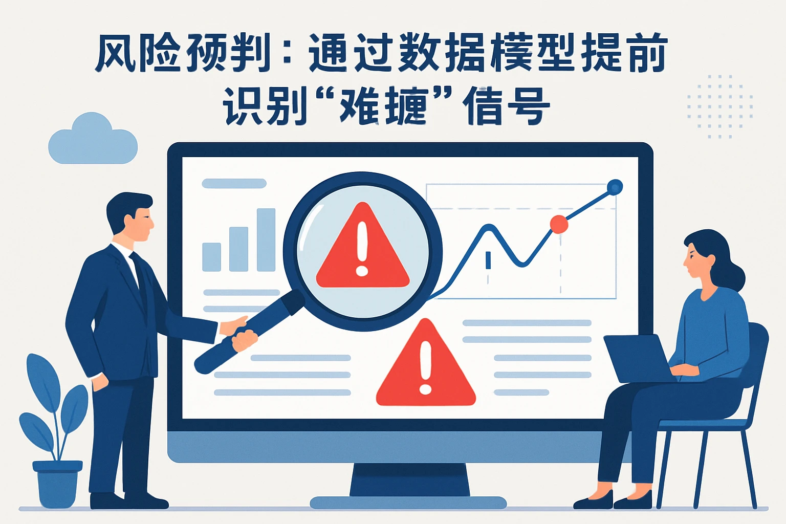 2. 风险预判：通过数据模型提前识别“难缠”信号