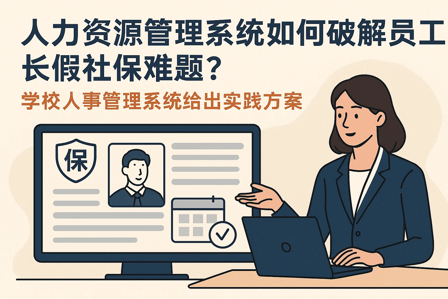 人力资源管理系统如何破解员工长假社保难题？学校人事管理系统给出实践方案