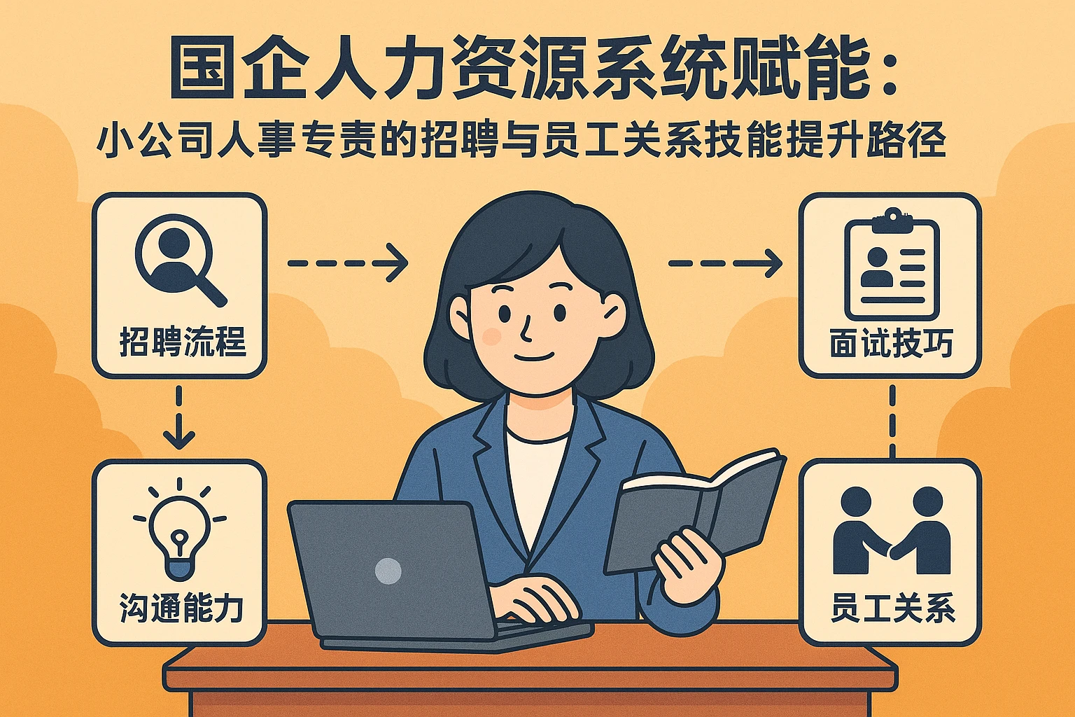 国企人力资源系统赋能：小公司人事专责的招聘与员工关系技能提升路径