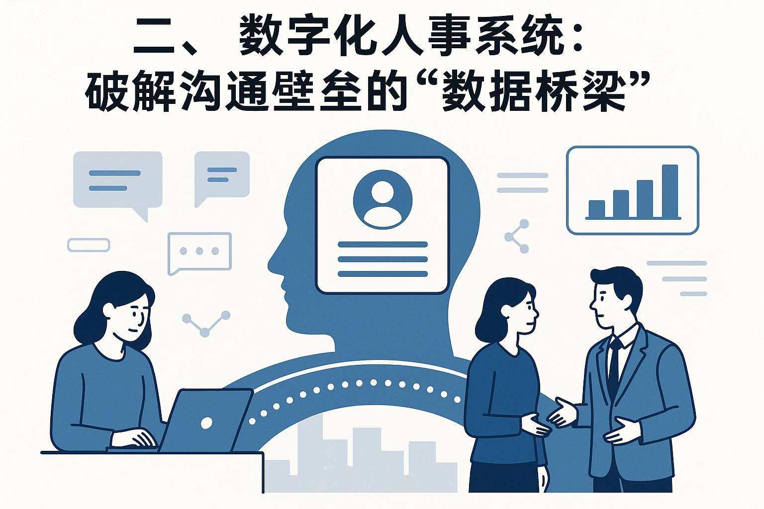 二、数字化人事系统：破解沟通壁垒的“数据桥梁”