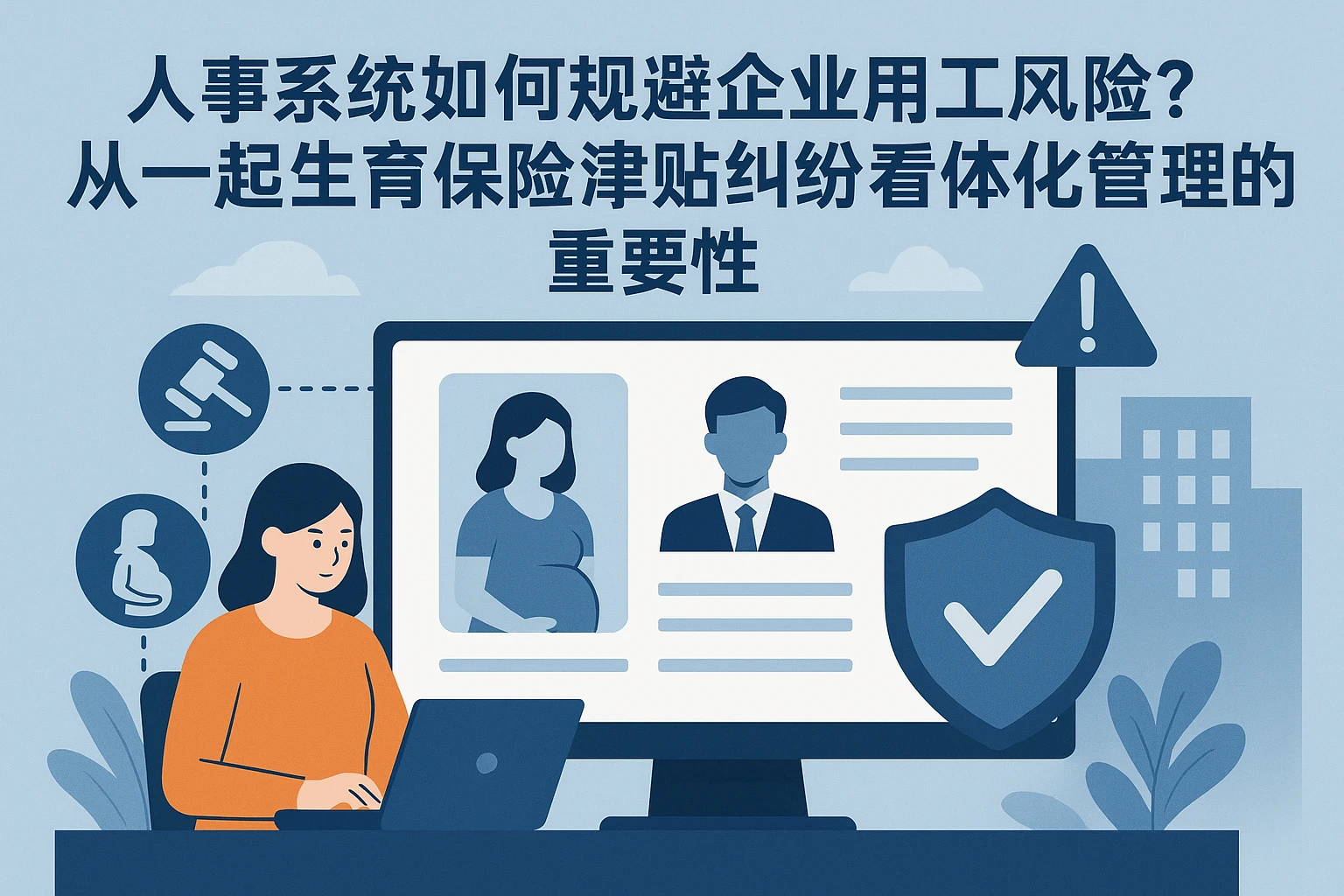 人事系统如何规避企业用工风险？从一起生育保险津贴纠纷看一体化管理的重要性