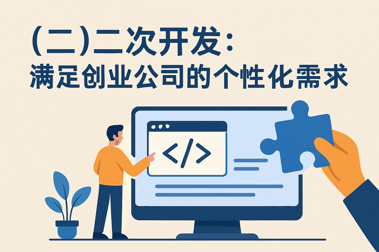 （二）二次开发：满足创业公司的个性化需求