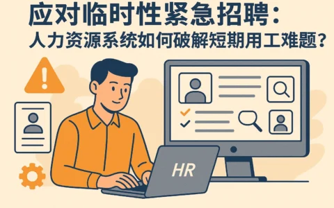 应对临时性紧急招聘：人力资源系统如何破解短期用工难题？