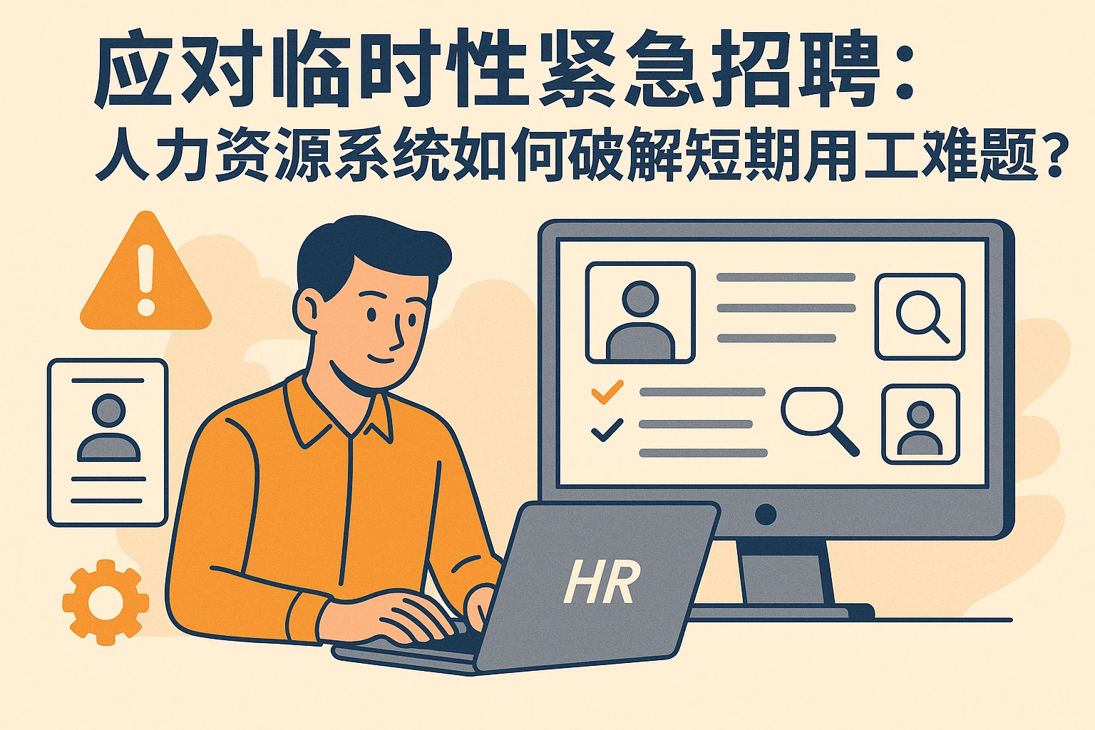 应对临时性紧急招聘：人力资源系统如何破解短期用工难题？