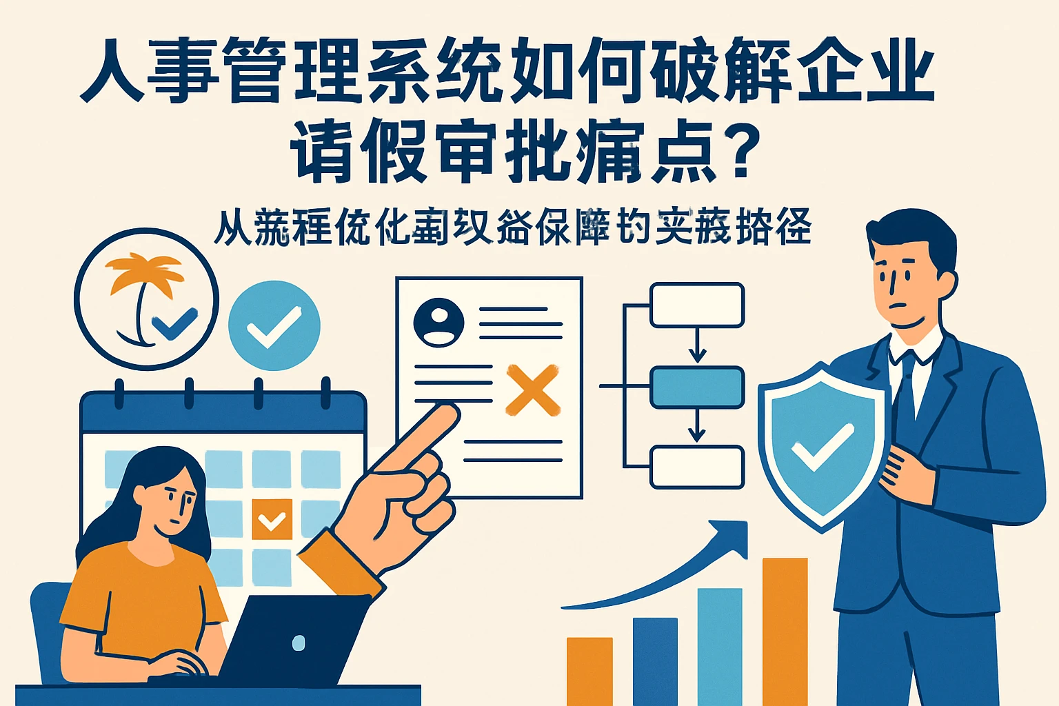 人事管理系统如何破解企业请假审批痛点？从流程优化到权益保障的实践路径