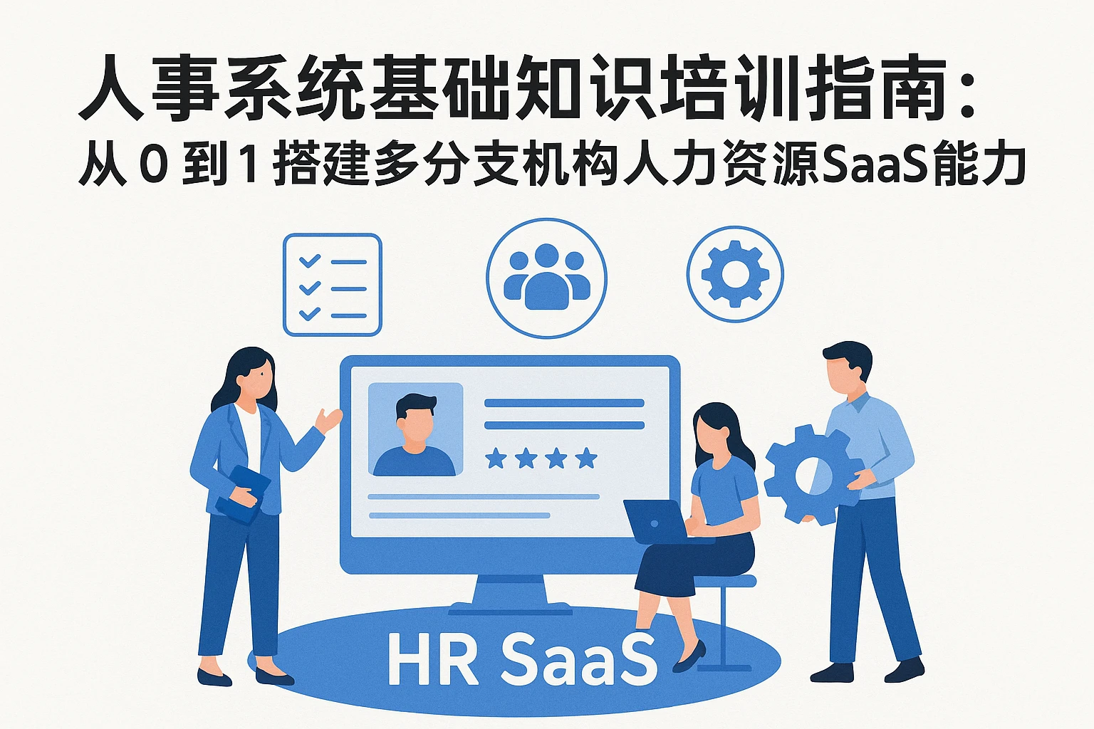 人事系统基础知识培训指南：从0到1搭建多分支机构人力资源SaaS能力