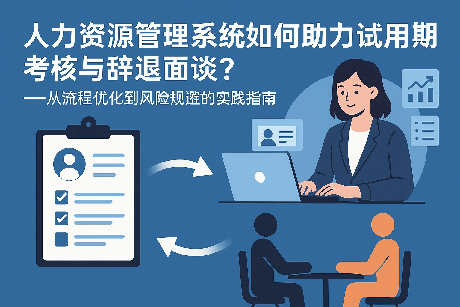 人力资源管理系统如何助力试用期考核与辞退面谈？——从流程优化到风险规避的实践指南