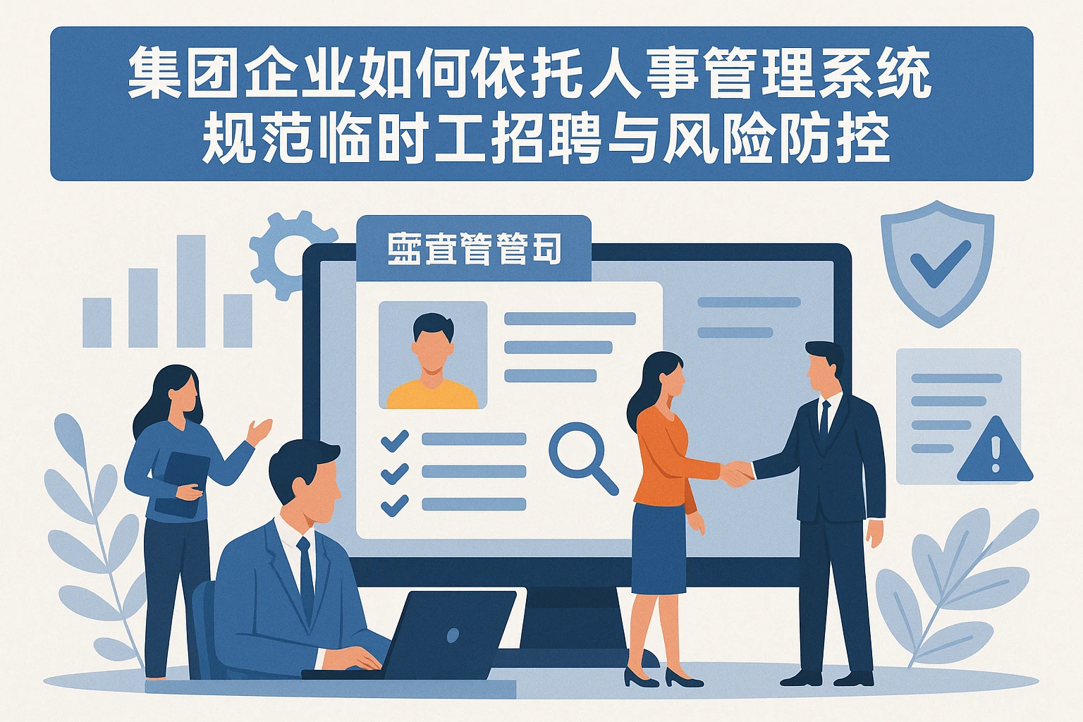 集团企业如何依托人事管理系统规范临时工招聘与风险防控