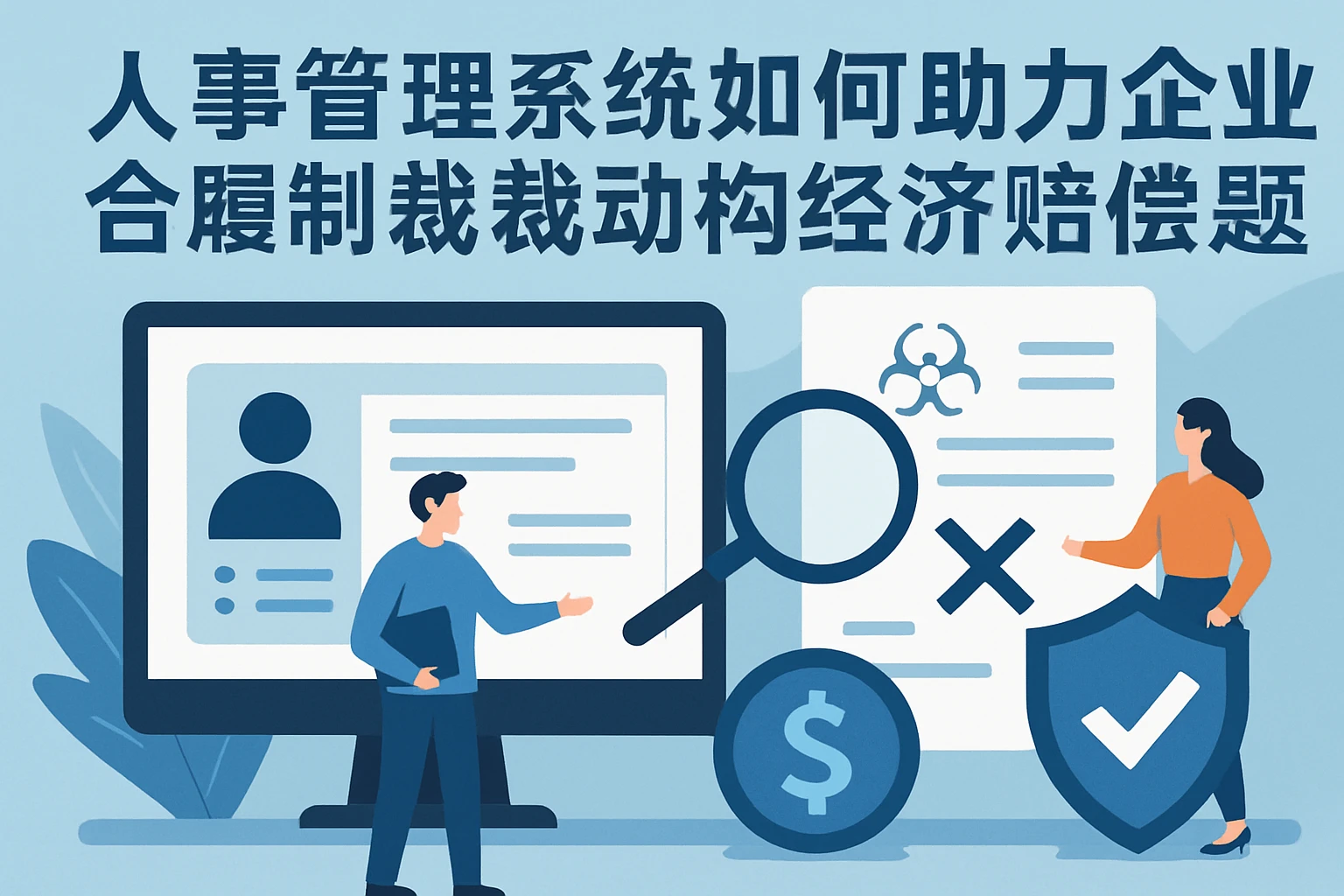 人事管理系统如何助力企业合规处理劳动合同解除与经济赔偿问题