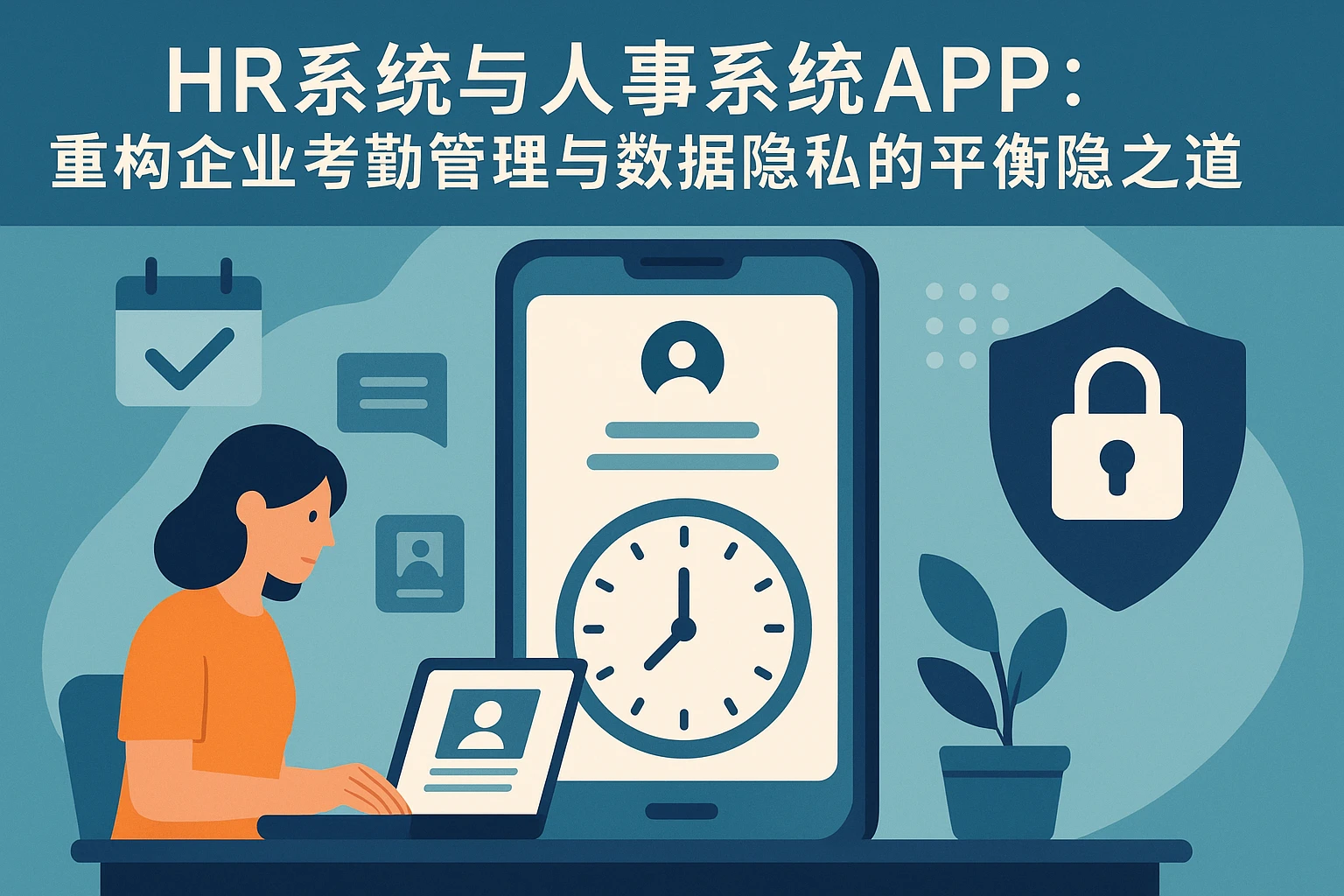 HR系统与人事系统APP：重构企业考勤管理与数据隐私的平衡之道