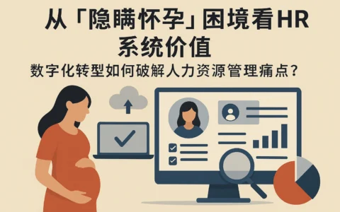 从“隐瞒怀孕”困境看HR系统价值：数字化转型如何破解人力资源管理痛点？