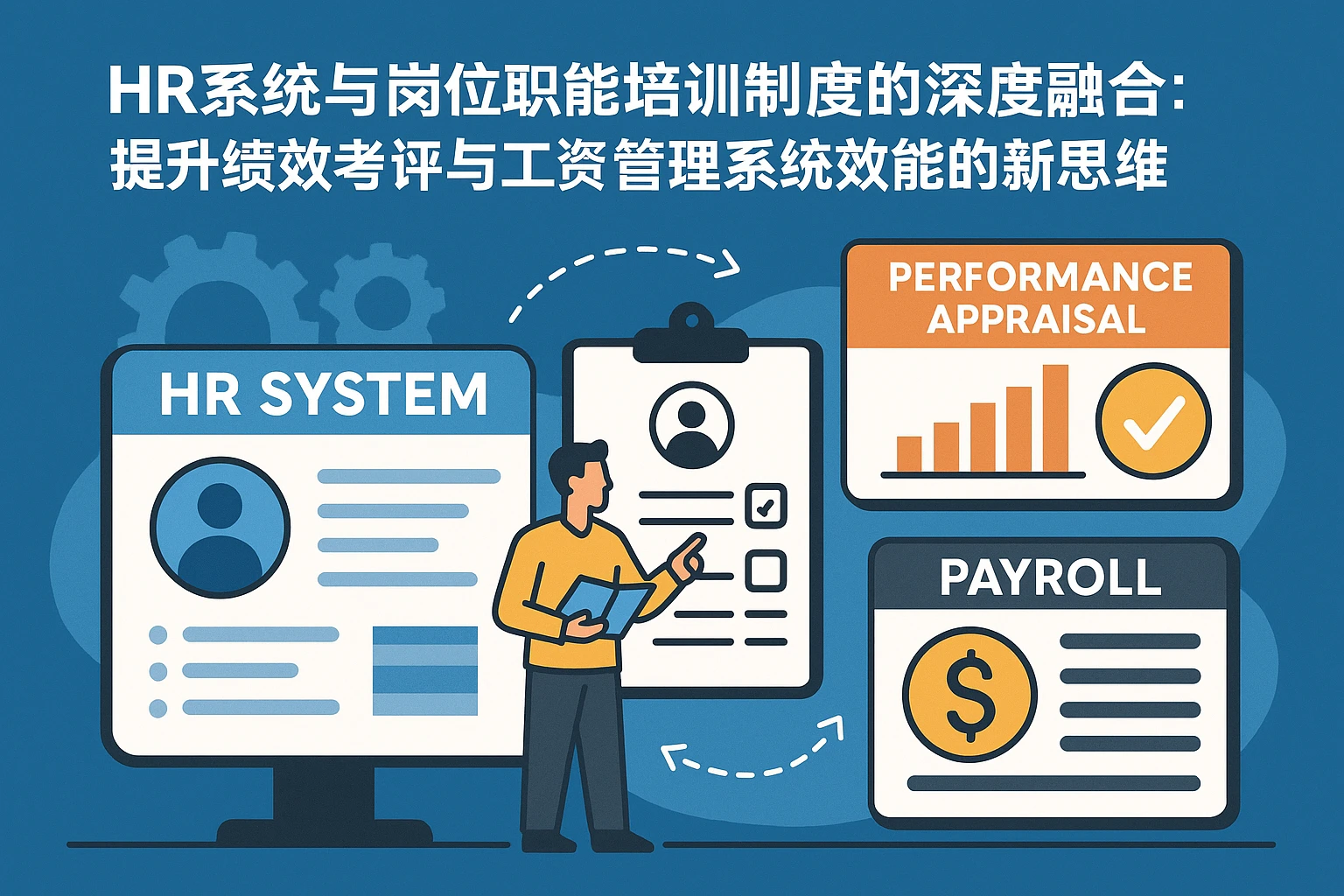 HR系统与岗位职能培训制度的深度融合：提升绩效考评与工资管理系统效能的新思维