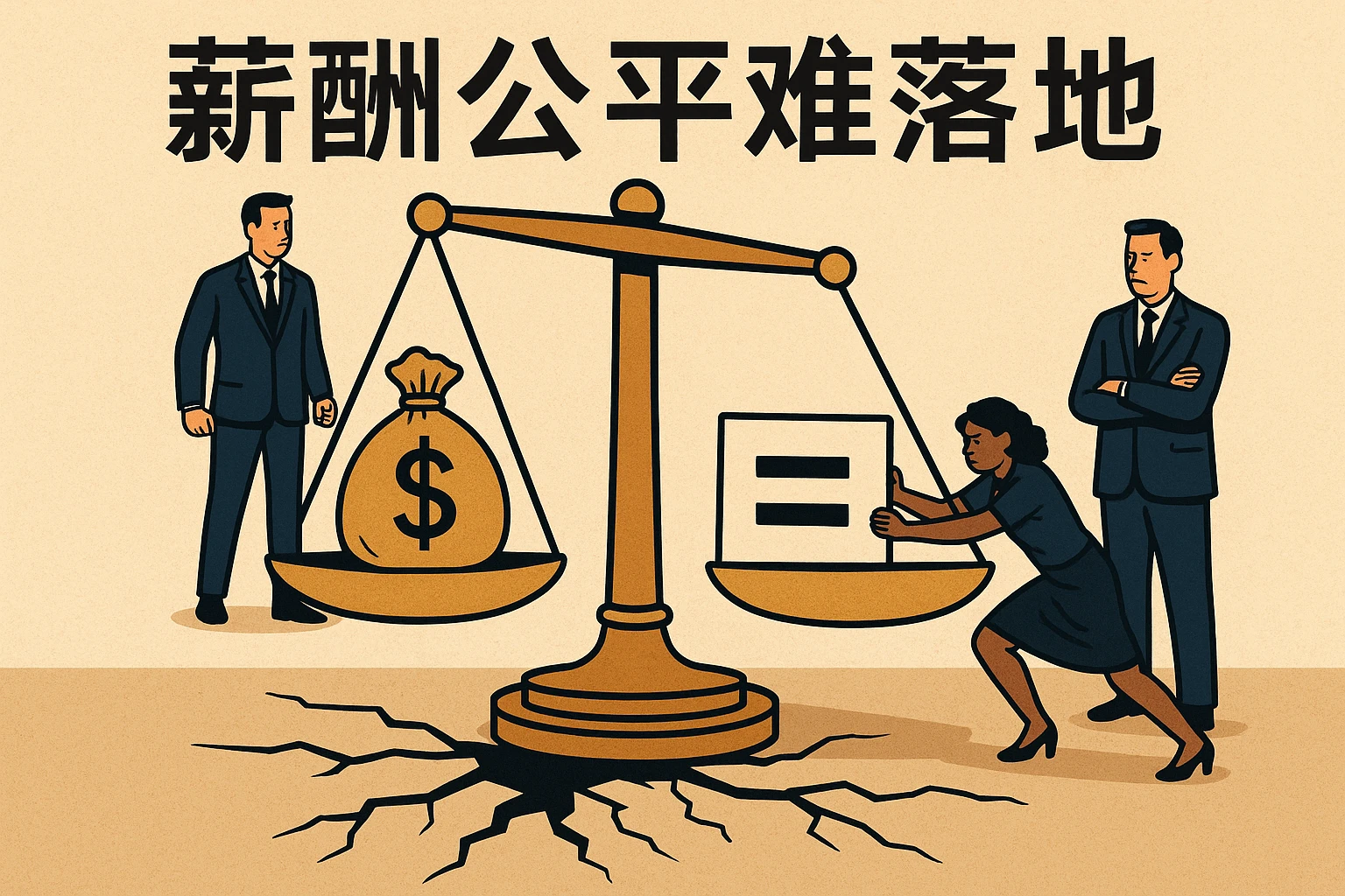 薪酬公平难落地