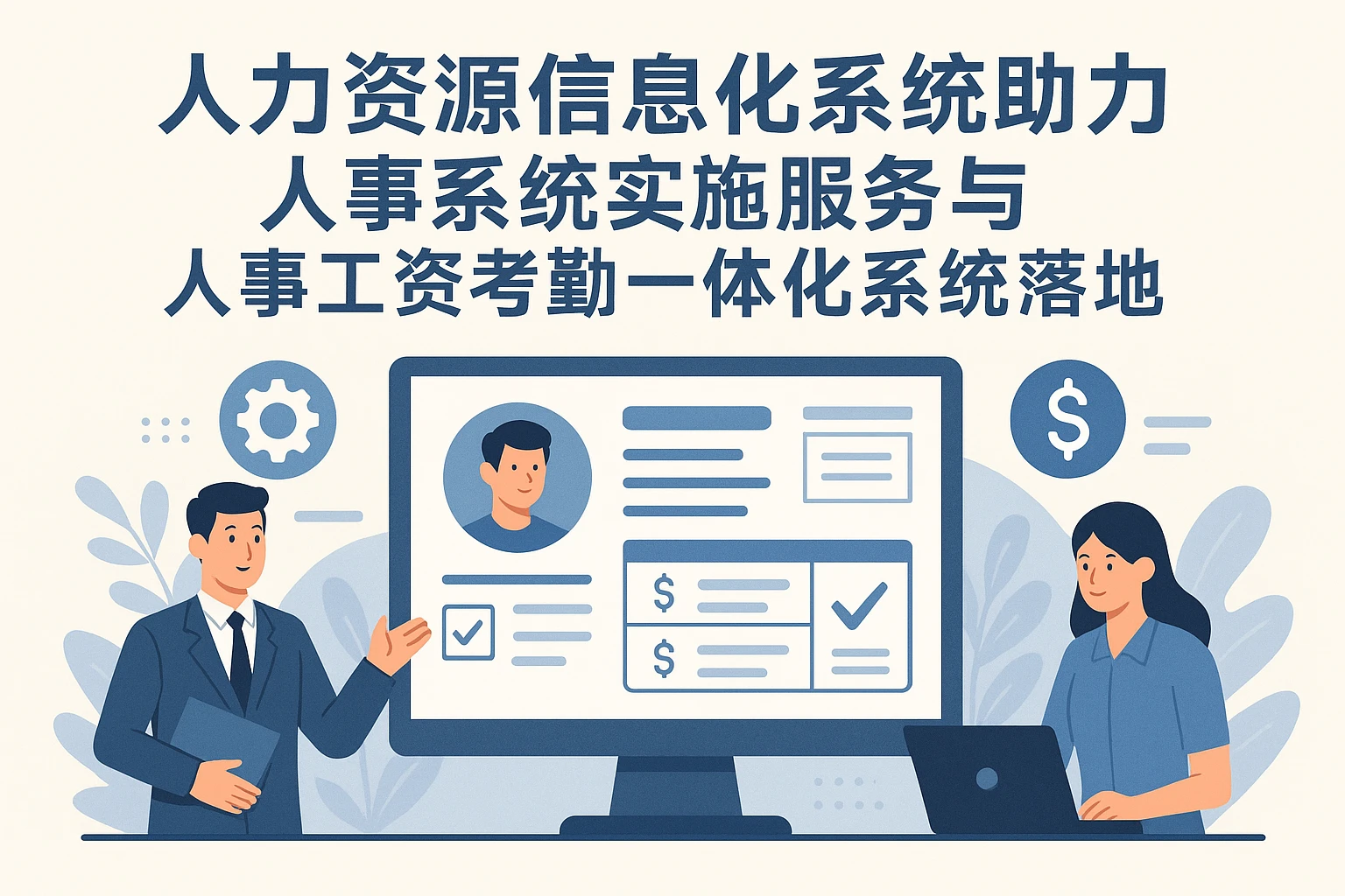 人力资源信息化系统助力人事系统实施服务与人事工资考勤一体化系统落地