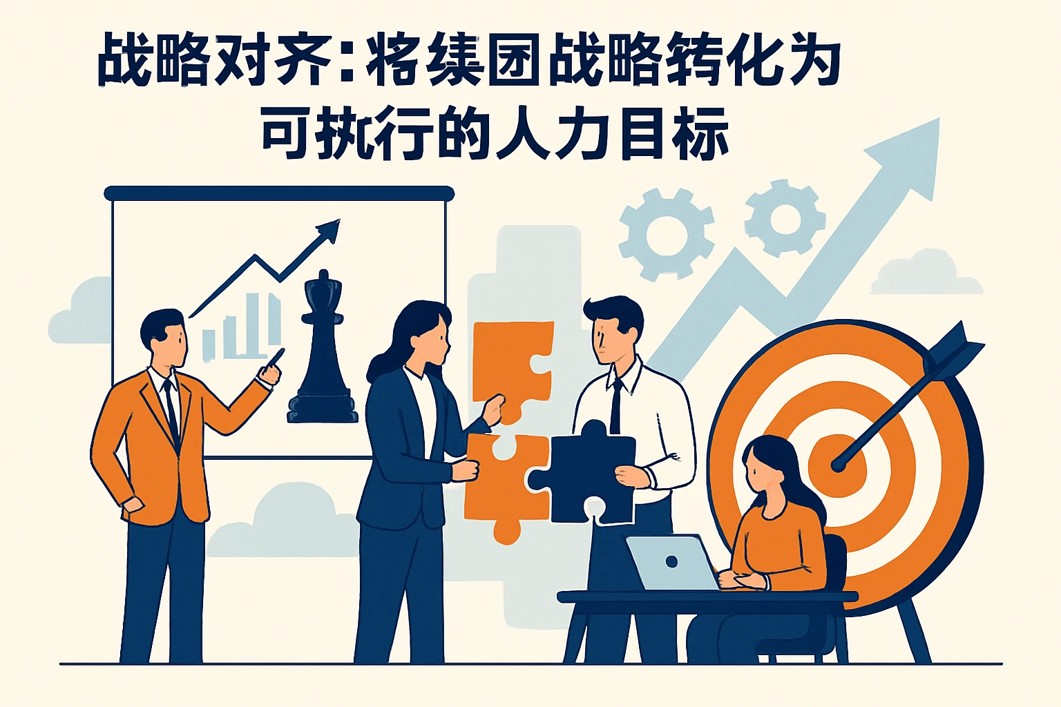 1. 战略对齐：将集团战略转化为可执行的人力目标