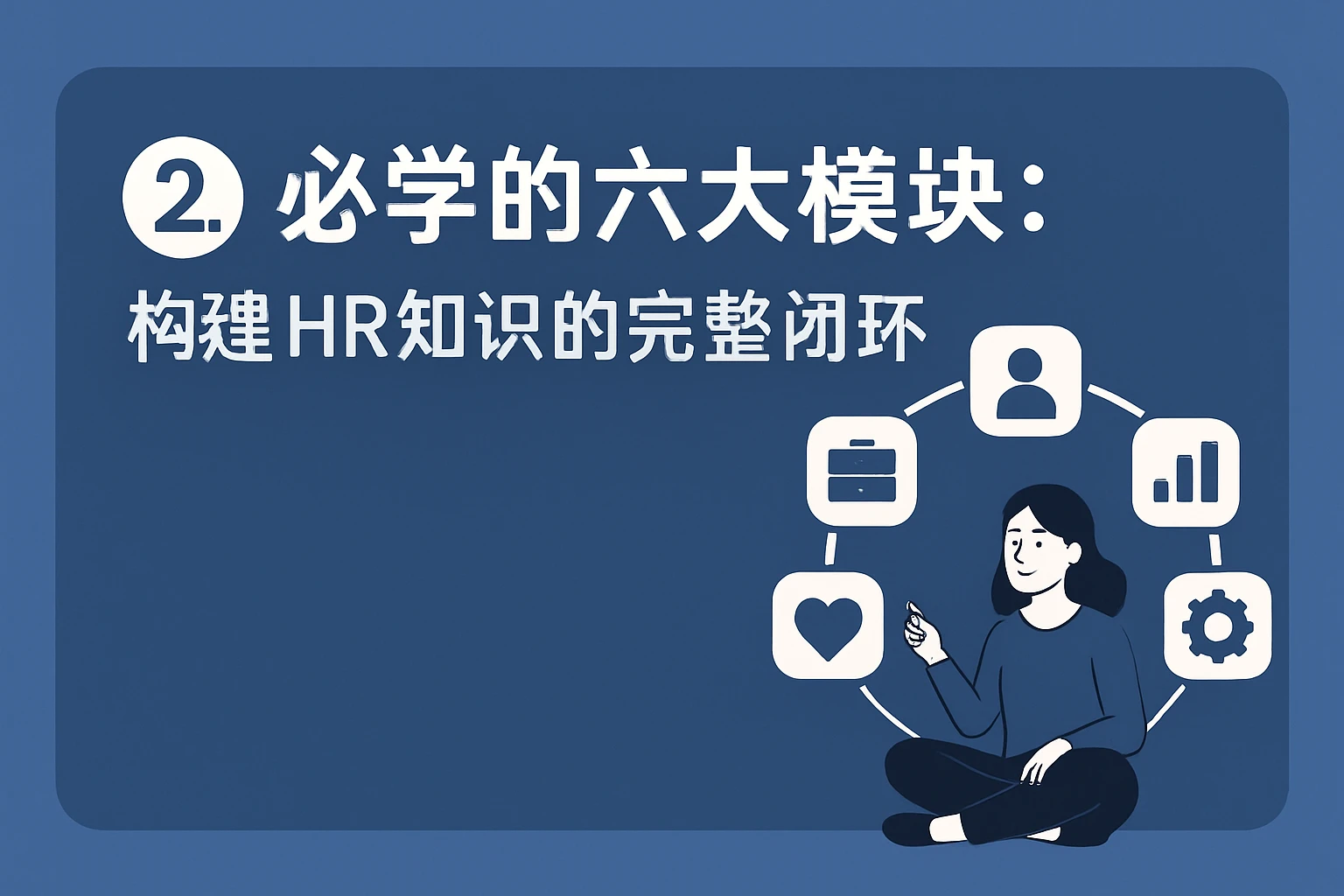 2. 必学的六大模块：构建HR知识的完整闭环