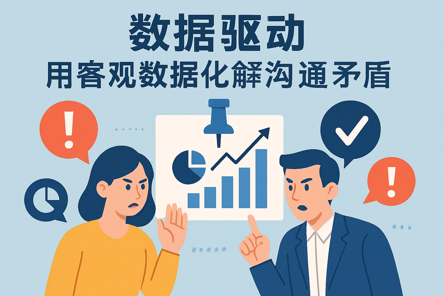 2. 数据驱动：用客观数据化解沟通矛盾